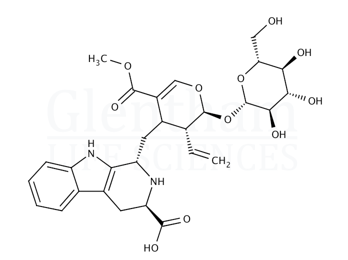 Structure for  5-Carboxystrictosidine  (34371-11-4)