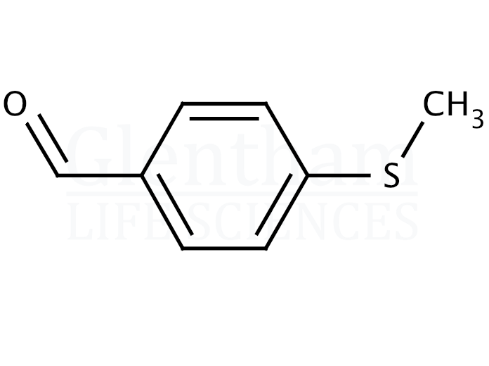 4-(Methylthio)benzaldehyde Structure
