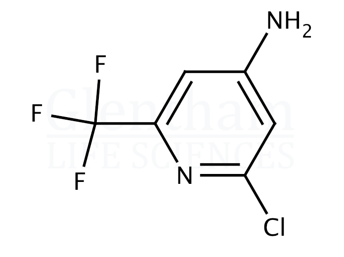 4-Amino-2-chloro-6-trifluoromethylpyridine Structure