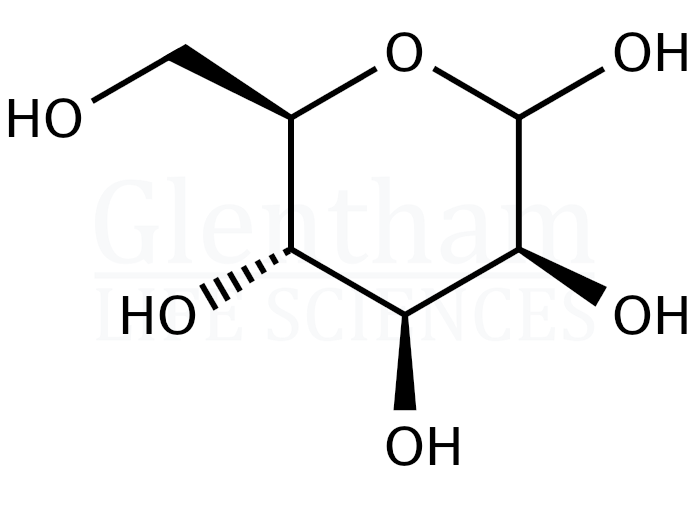 Strcuture for D-(+)-Mannose, 99%, from wood