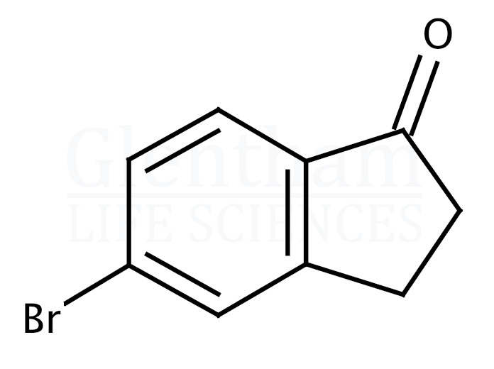 5-Bromo-1-indanone Structure