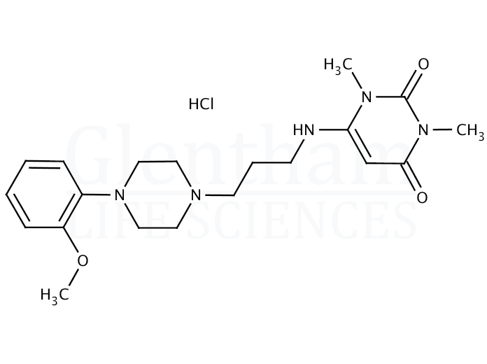 Structure for  Urapidil hydrochloride  (64887-14-5)