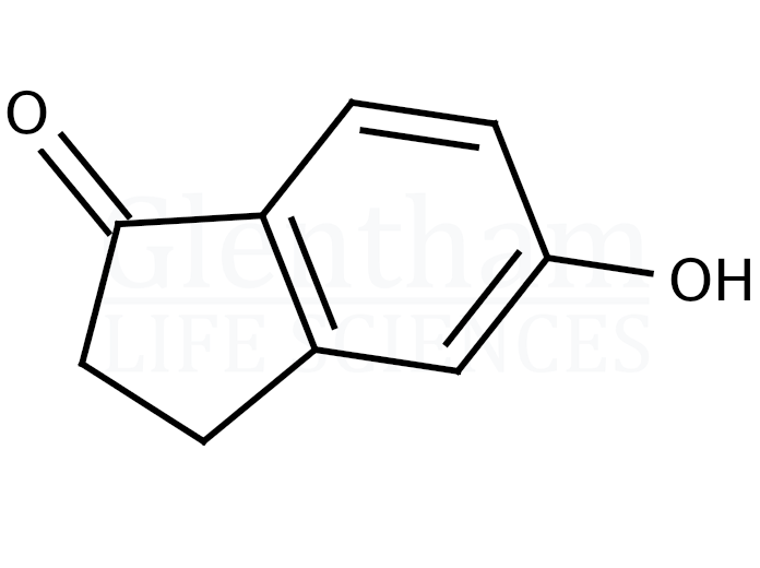 5-Hydroxy-1-indanone Structure