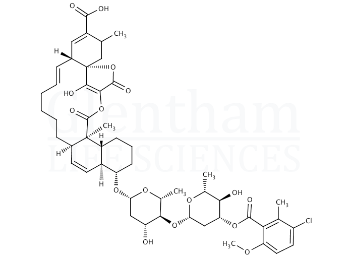 Structure for Chlorothricin (34707-92-1)