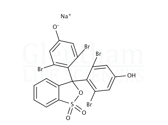 Structure for Bromophenol Blue sodium salt