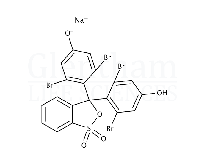 Strcuture for Bromophenol Blue sodium salt