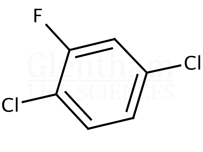1,4-Dichloro-2-fluorobenzene Structure