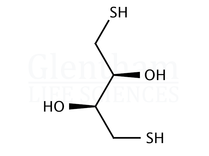 Structure for DL-Dithiothreitol, 99% (3483-12-3)