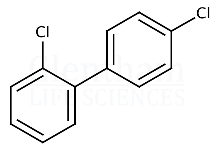 Structure for 2,4′-Dichlorobiphenyl