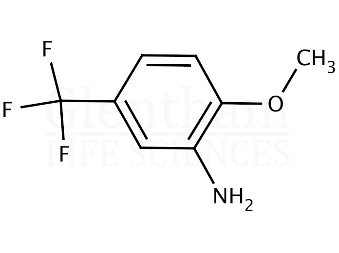 3-Amino-4-methoxybenzotrifluoride Structure