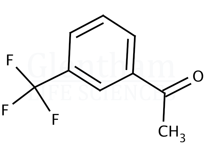 3''-Trifluoromethylacetophenone Structure