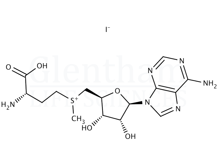S-(5''-Adenosyl)-L-methionine iodide Structure