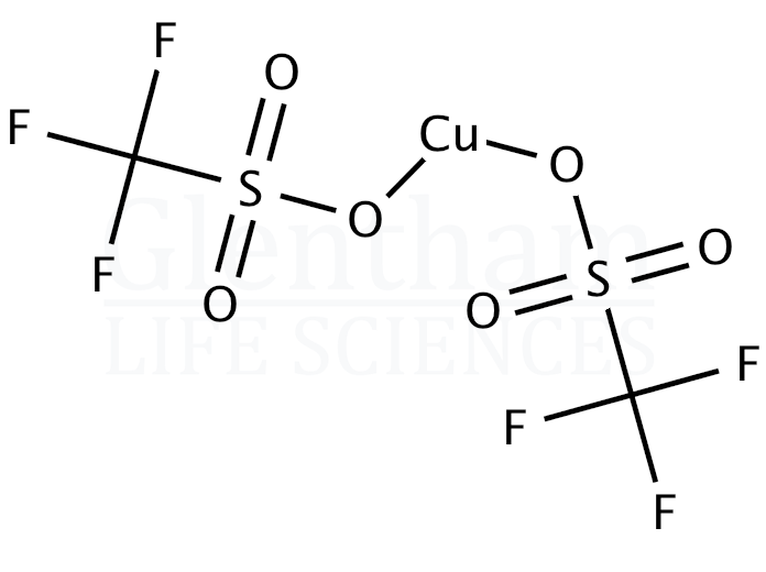 Structure for  Copper(II) trifluoromethanesulfonate  (34946-82-2)
