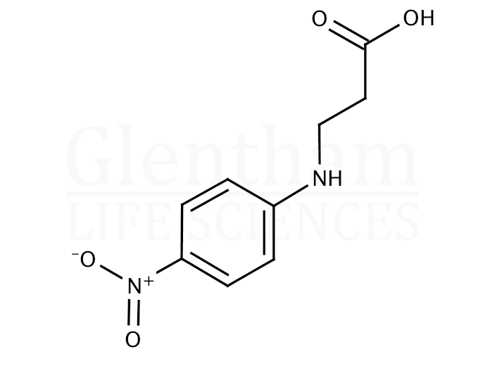 Structure for 3-Amino-3-(4-nitrophenyl)propionic acid  (35005-61-9)