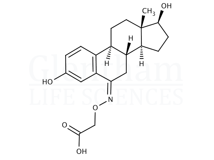 Structure for β-Estradiol-6-one 6-(O-carboxymethyloxime)