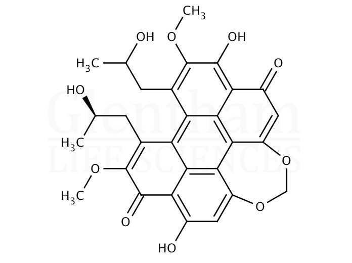 Structure for Cercosporin 