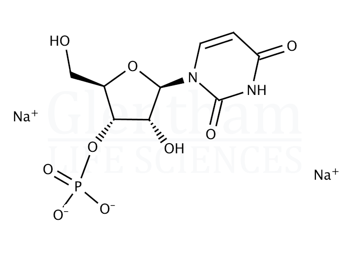 Uridine-3''-monophosphate disodium salt Structure