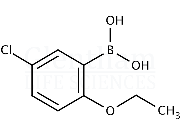Structure for 5-Chloro-2-ethoxyphenylboronic acid
