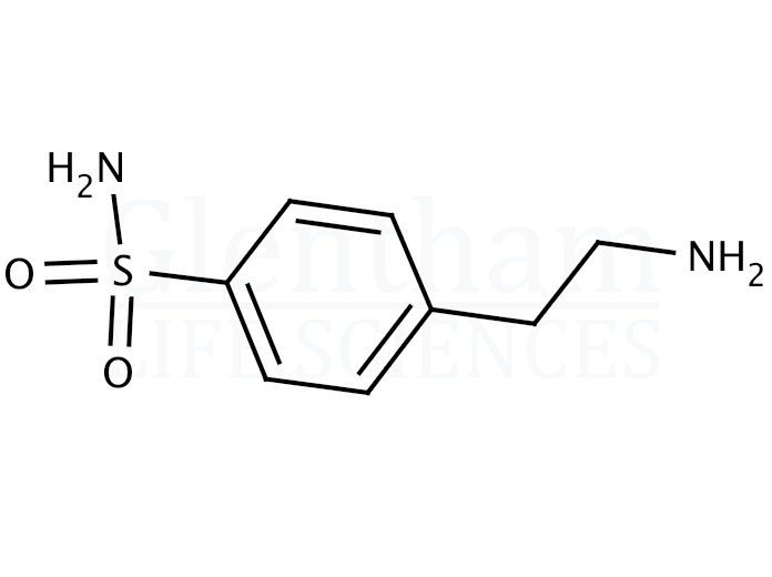 Strcuture for 4-(2-Aminoethyl)benzenesulfonamide