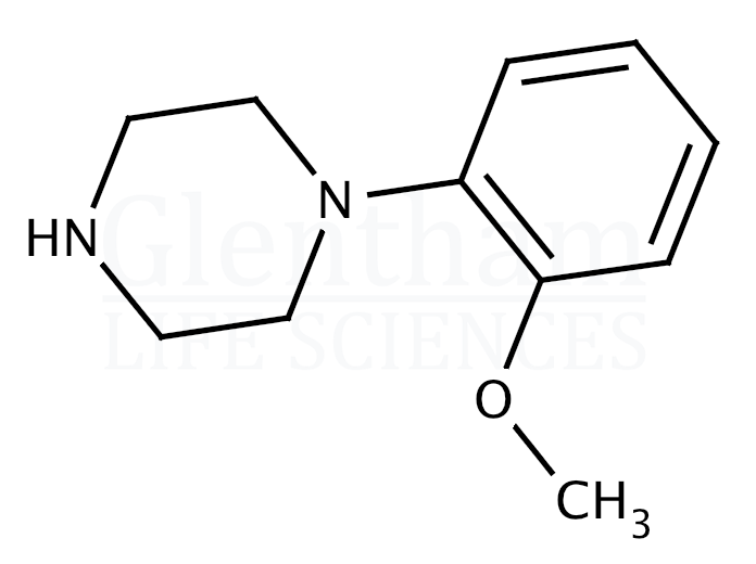 Structure for 1-(2-Methoxyphenyl)piperazine