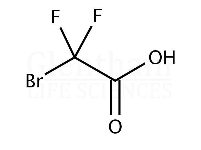 Structure for  Bromodifluoroacetic acid  (354-08-5)