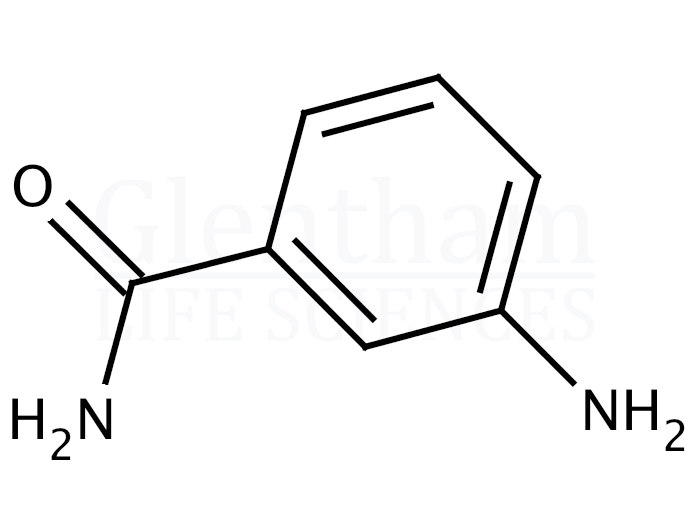 3-Aminobenzamide Structure