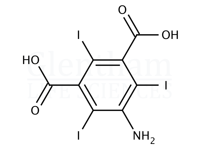Structure for 5-Amino-2,4,6-triiodoisophthalic acid 