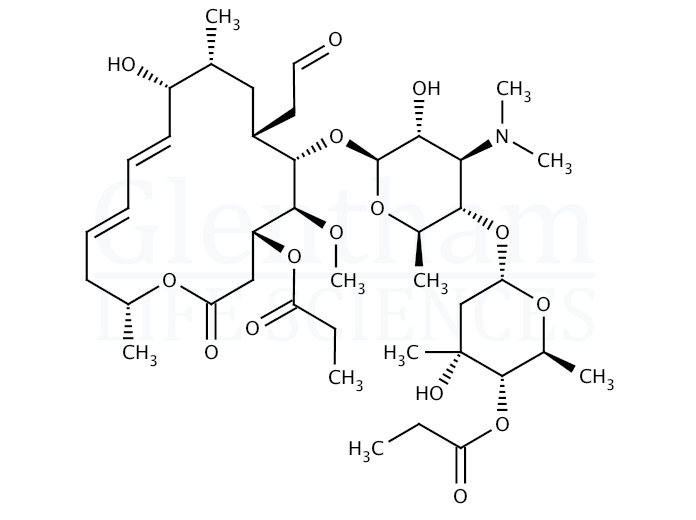 Structure for Midecamycin (35457-80-8)