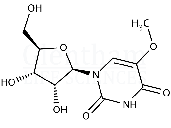 Structure for 5-Methoxyuridine