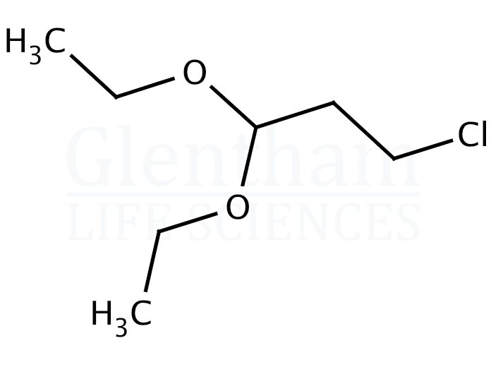 Structure for 3-Chloropropionaldehyde diethyl acetal (35573-93-4)