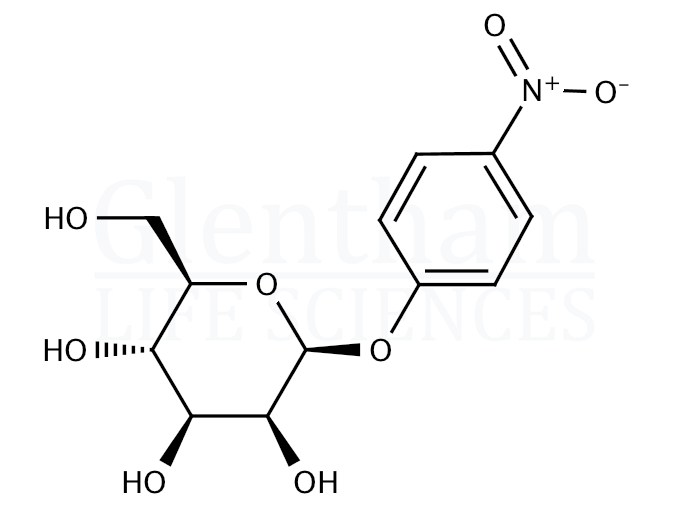 4-Nitrophenyl b-D-mannopyranoside Structure