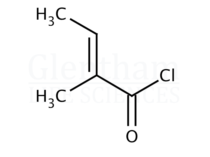 Tigloyl chloride Structure