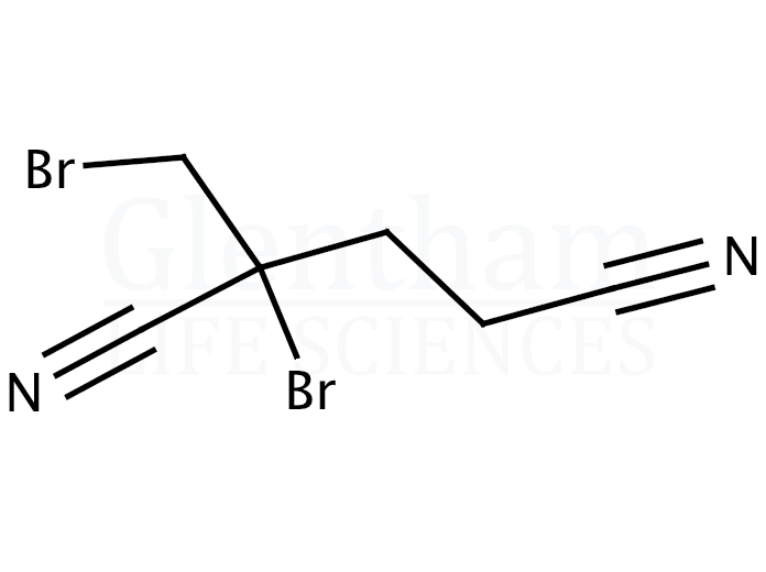 1,2-Dibromo-2,4-dicyanobutane Structure