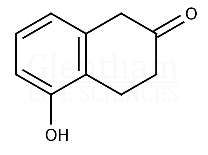 5-Hydroxy-2-tetralone Structure