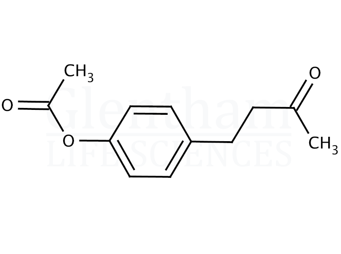 4-(p-Acetoxyphenyl)-2-butanone Structure