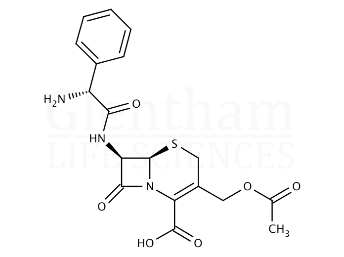 Structure for Cefaloglycin (3577-01-3)