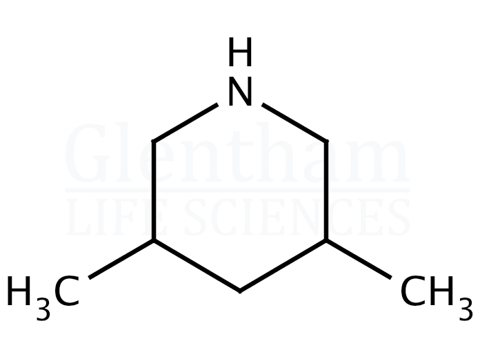 Structure for 3,5-Dimethylpiperidine