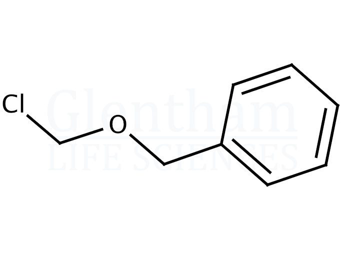 Benzyl chloromethylether Structure
