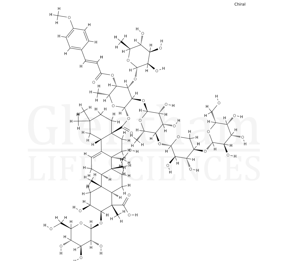 Structure for Onjisaponin B (35906-36-6)