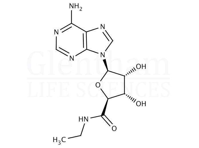 5''-Ethylcarboxamidoadenosine Structure