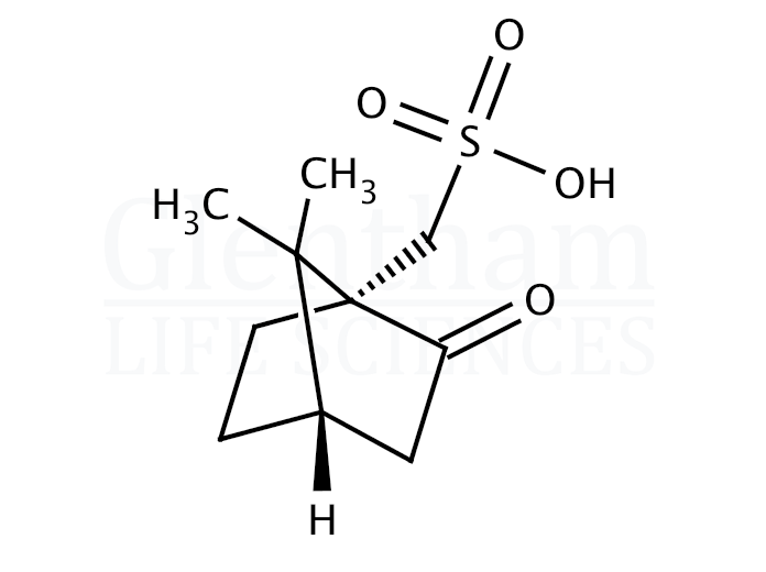 Structure for (1R)-(-)-Camphor-10-sulfonic acid