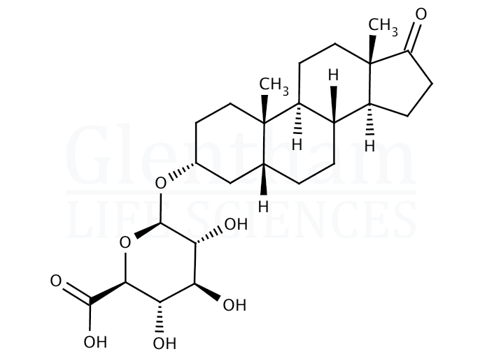 Etiocholanolone D-glucuronide Structure