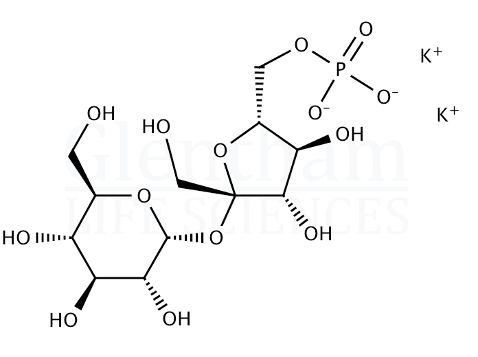 Sucrose 6′-monophosphate dipotassium salt Structure