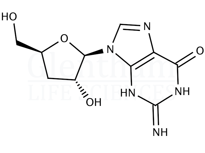 3''-Deoxyguanosine Structure