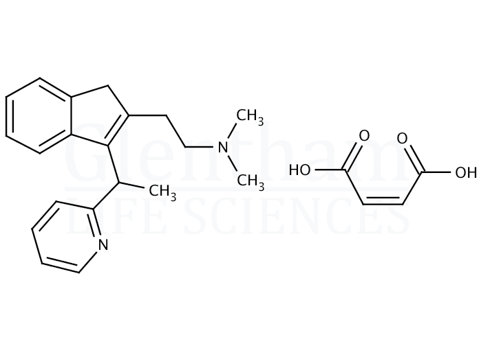 Structure for  Dimethindene  (3614-69-5)