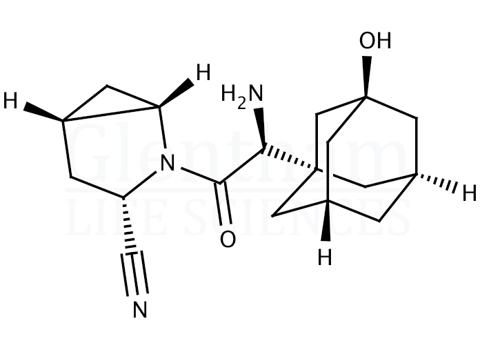 Saxagliptin Structure