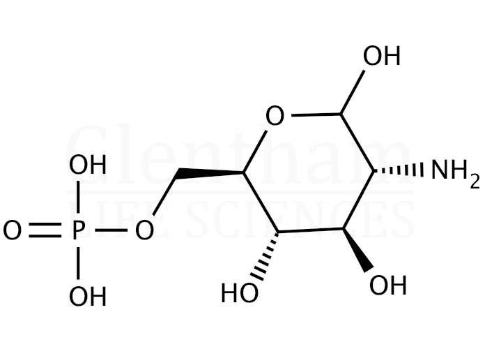 D-Glucosamine 6-phosphate Structure