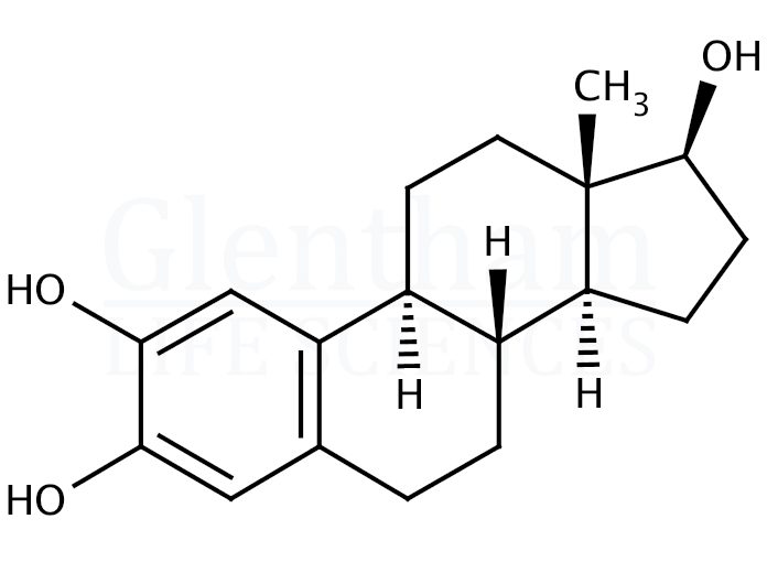 2-Hydroxyestradiol Structure