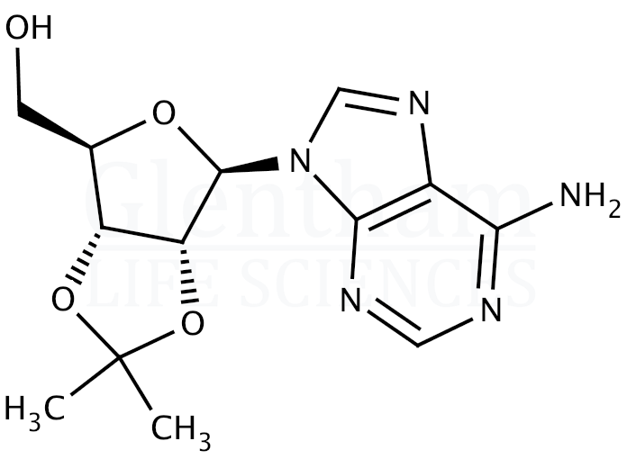 2'',3''-O-Isopropylideneadenosine Structure