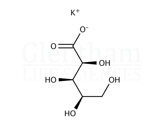 Structure for D-Lyxonic acid potassium salt